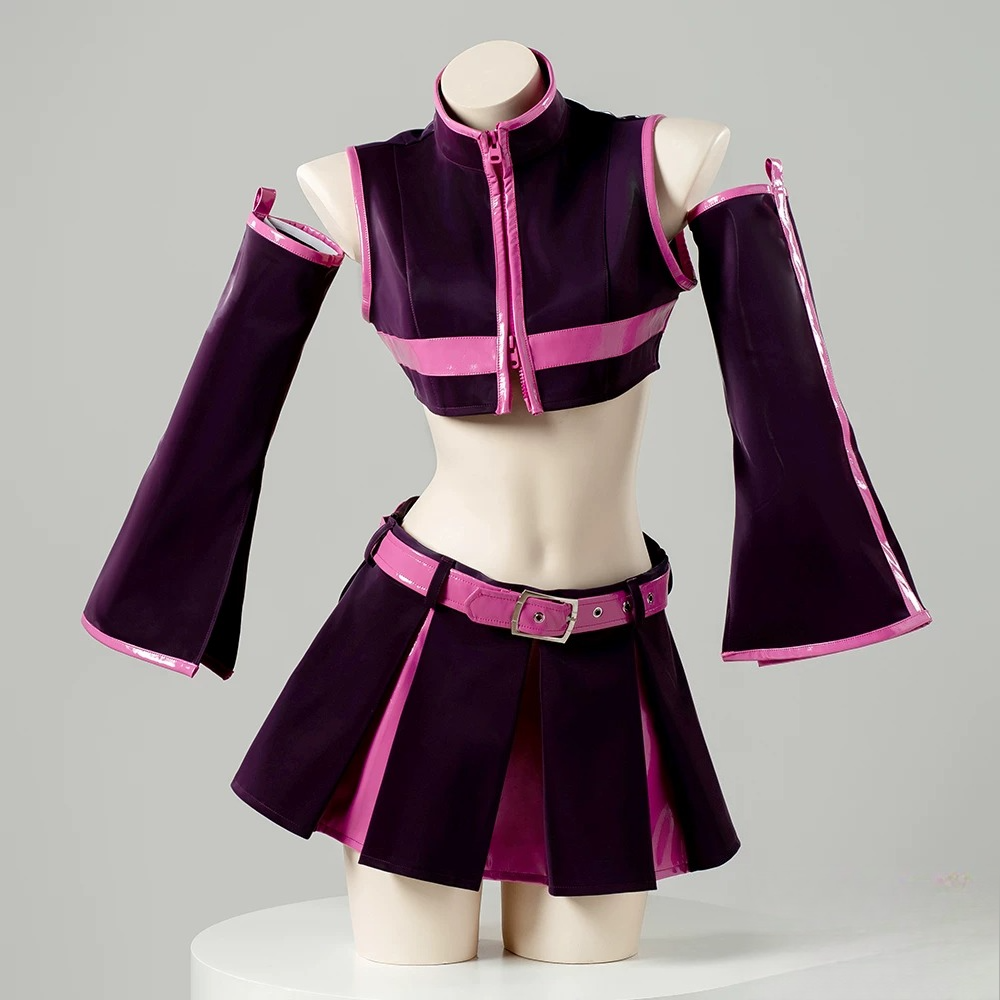 2.5 Dimensional Seduction Miriela Cosplay, Custom Leather Outfit for Halloween & Comic Con