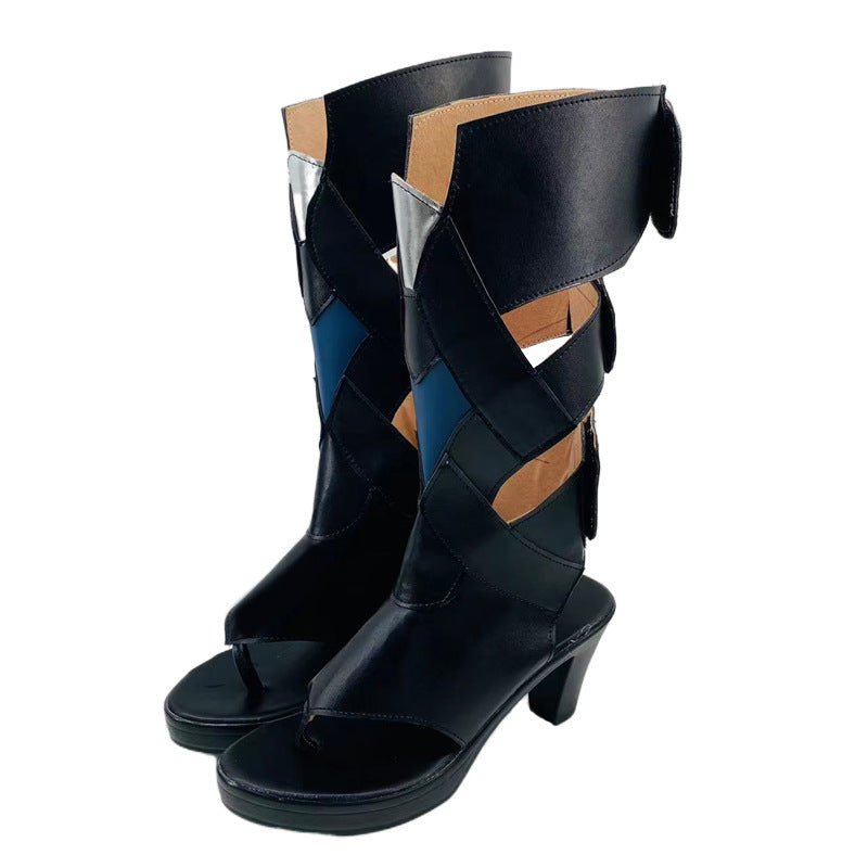 Honkai: Star Rail Hanabi Cosplay Shoes for Anime Conventions and Performances - Halloweez