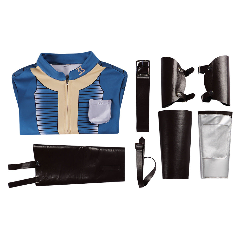 Fallout TV Series Lucy Cosplay Costume - Halloween Performance Outfit