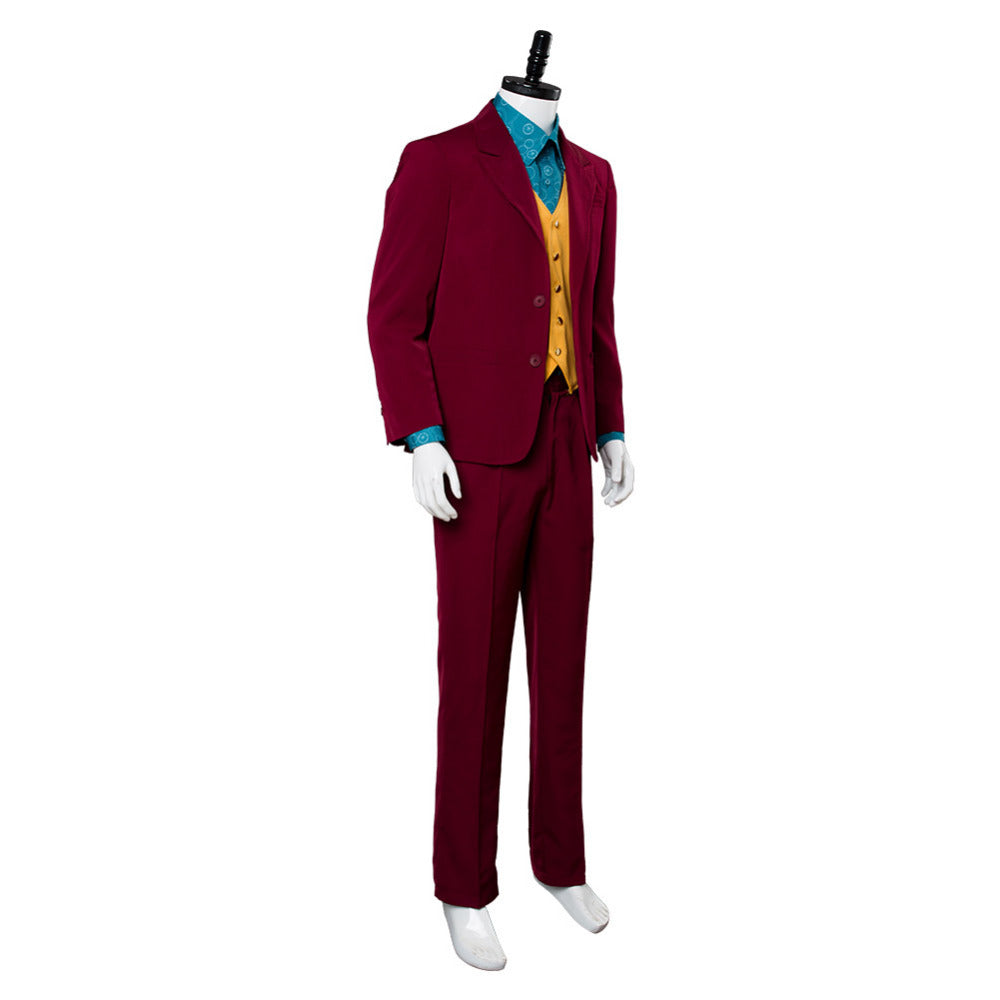 Joker Origin Full Set Cosplay Costume Men's Horror Suit - Arthur Fleck / Joker Outfit - Halloweez