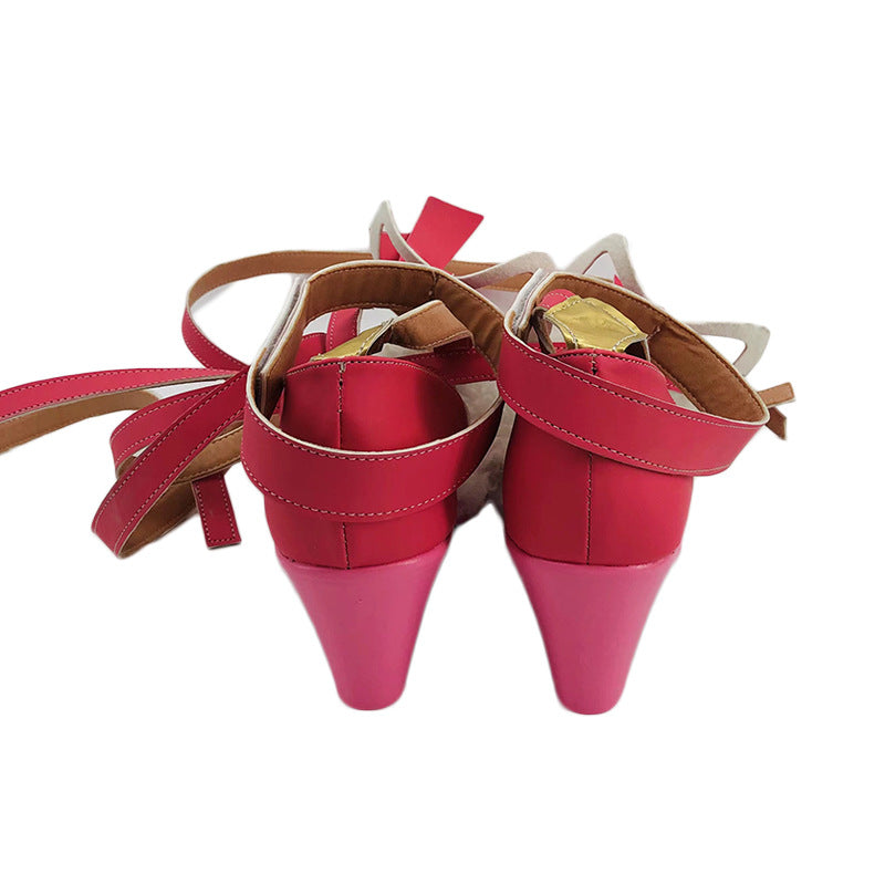 Aikatsu! Ichigo Hoshimiya Aurora Kiss Cosplay Shoes for Anime Fans - Halloweez