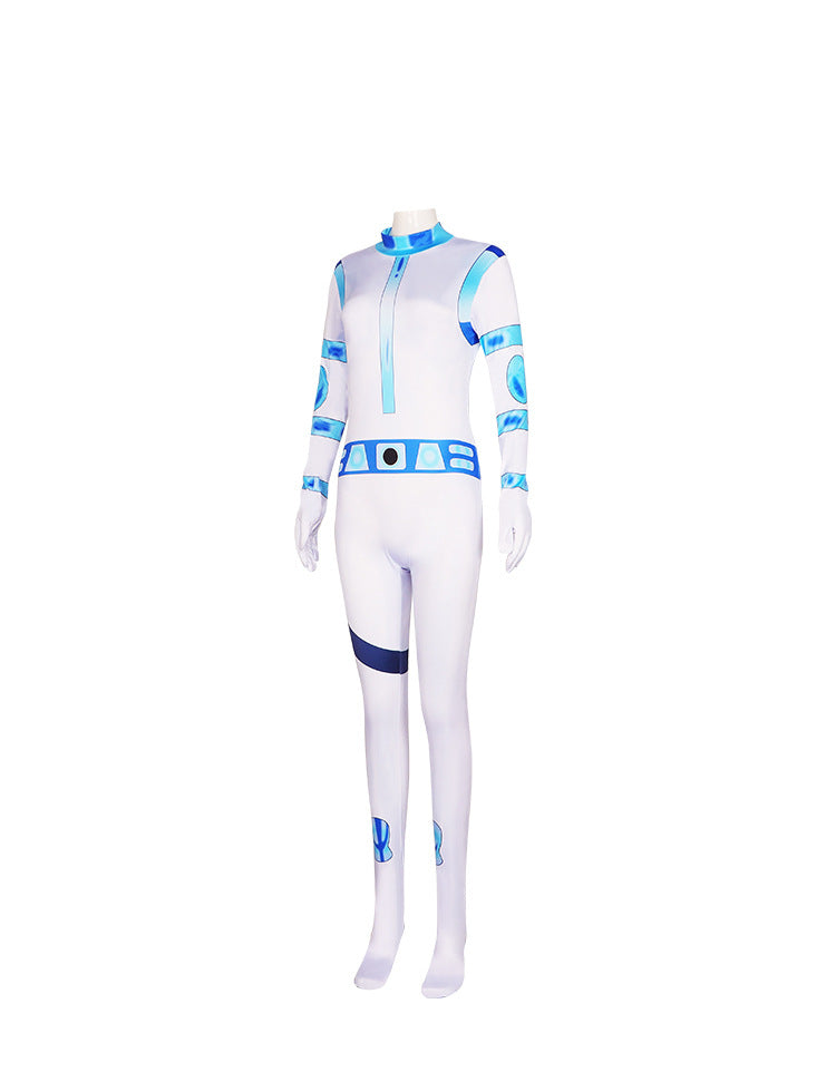 Kim Possible Cosplay Costume - Lycra Bodysuit for Halloween & Role Play - Halloweez