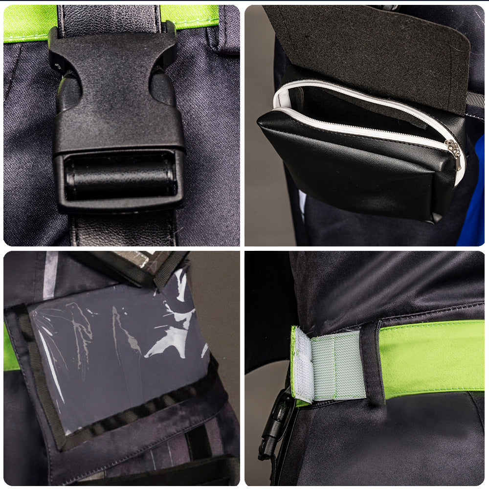 Vtuber Nijisanji Hero Ibrahim Cosplay Costume Set for Anime Game Fans - Halloweez