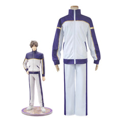 Touken Ranbu Hasebe Cosplay Costume Casual Sportswear for Game Fans - Halloweez