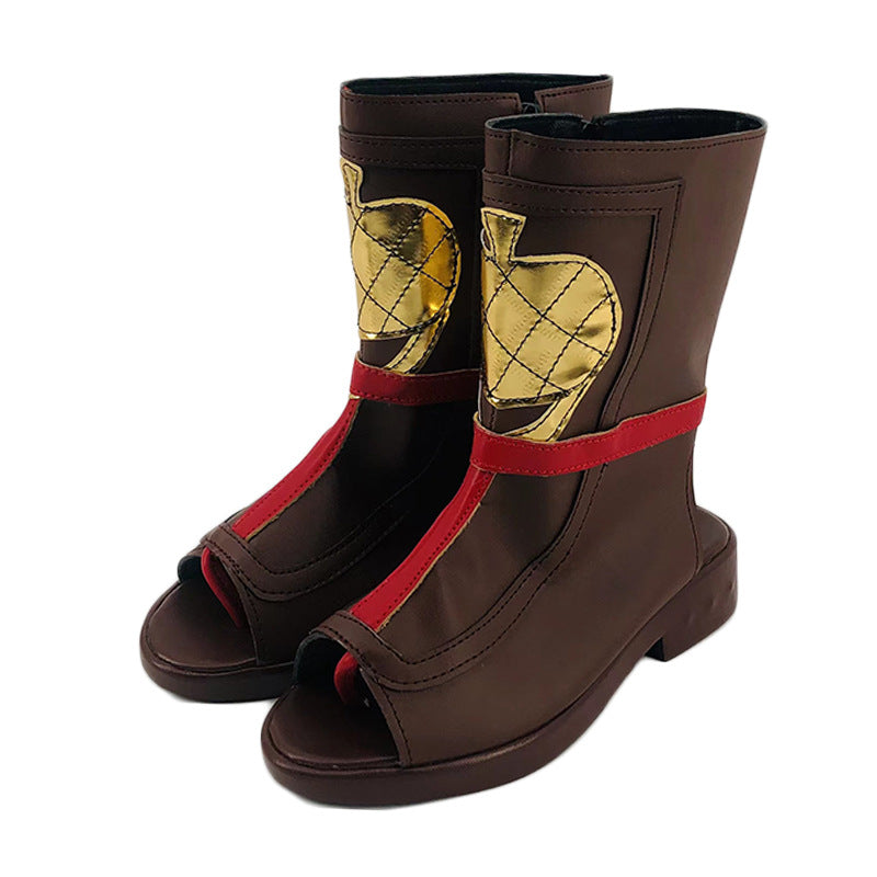 Genshin Impact Sayu Cosplay Shoes - Custom-made Secondary Element Convention Performance Shoes - Halloweez