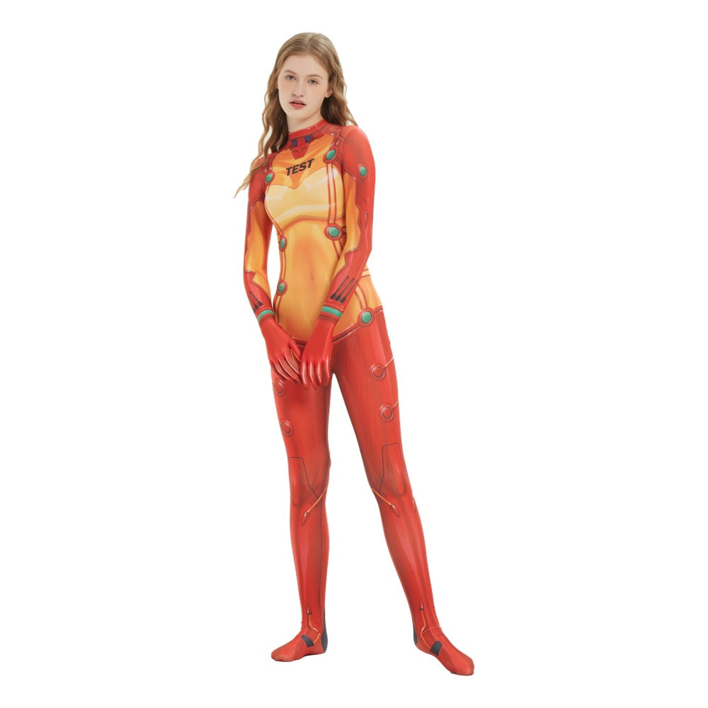 Rei Ayanami Asuka Langley Kaworu Nagisa EVA Cosplay Costume for Adults and Kids Halloween Performance