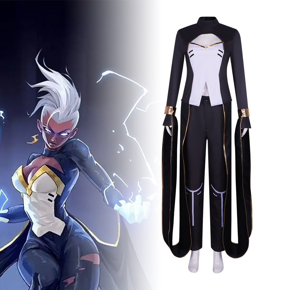 Avengers Cos Suit Ultimate Hero X-Men Storm Cosplay Halloween Stage Performance Costume - Premium Marvel Movie Outfit