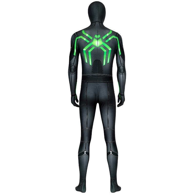 Halloweez Spiderman Stealth Big Time Suit PS4 Game Cosplay Costume