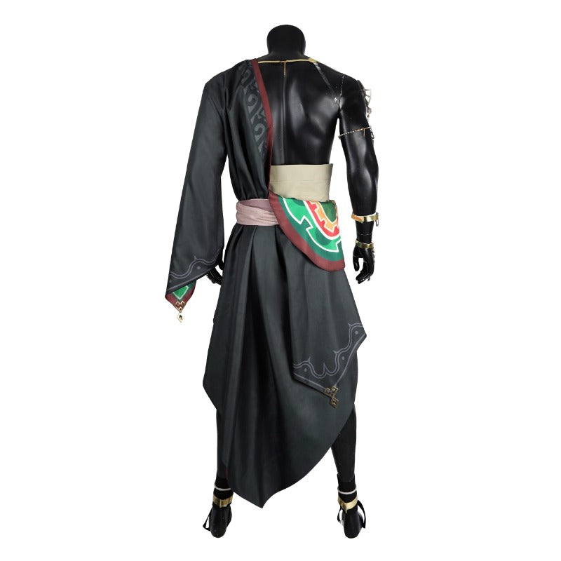 Halloweez Ganondorf Tears of the Kingdom Cosplay Costume Set for Men - Ultimate Halloween Carnival Look