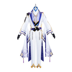 Halloweez Genshin Impact Ayato Cosplay Costume for Men, Unique Anime Halloween Outfit