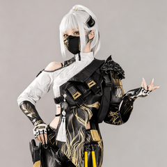 Delta Action Mai Xiaowen Ink Cloud Cosplay Costume Custom for Halloween Expo