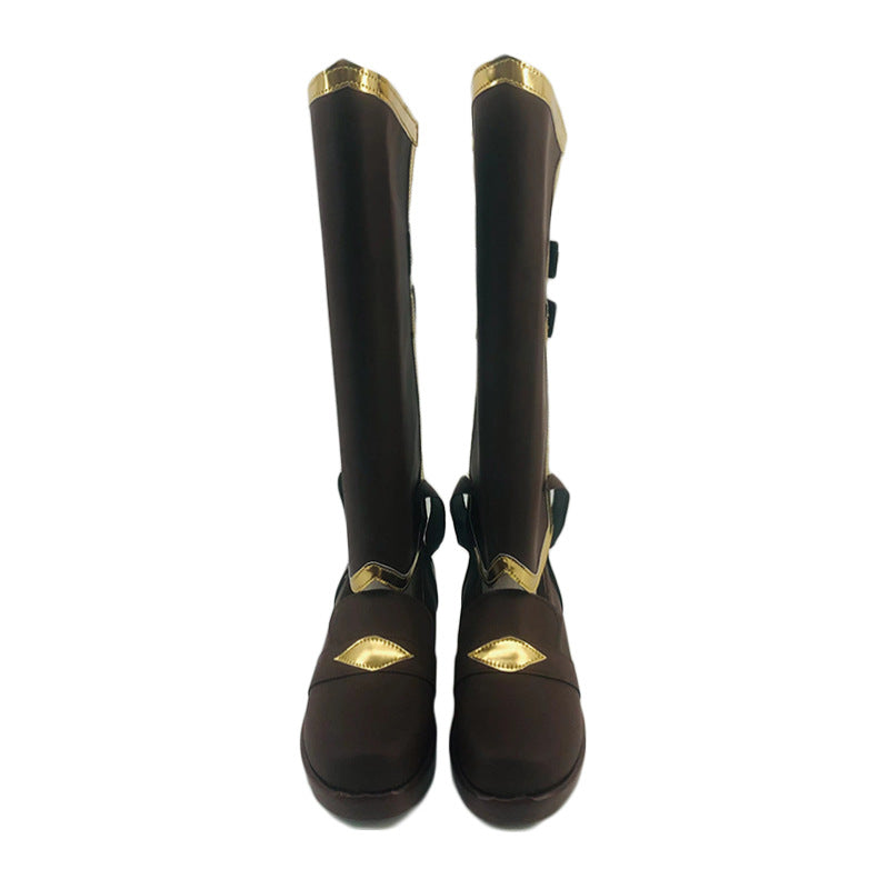 Honor of Kings Baili Shouyue Cosplay Shoes for Anime Conventions and Performances - Halloweez
