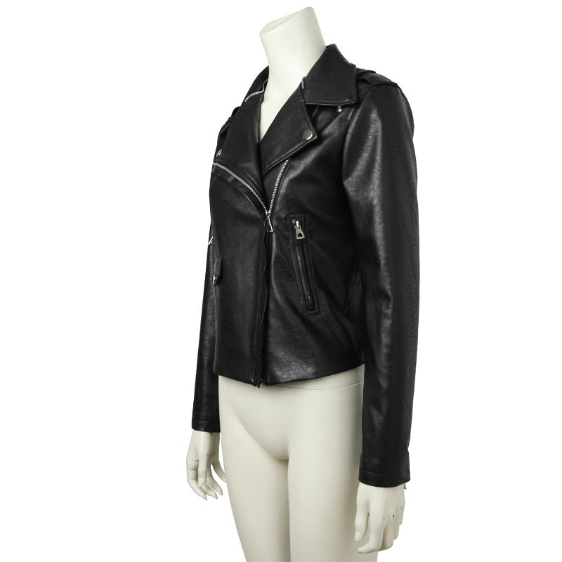 Chaqueta de cuero para cosplay de Jessica Jones de Halloween: disfraz de Halloween personalizado inspirado en la serie de televisión