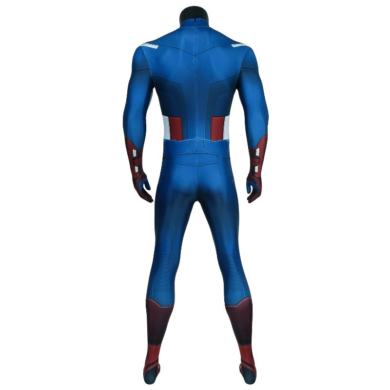 Halloweez Captain America Costume - Steve Rogers Avengers Cosplay Suit