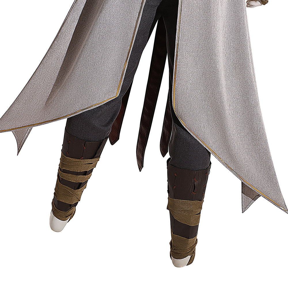 Baldur's Gate 3 Halsin Cosplay Costume | Deluxe Edition Druid Outfit for Men | Game Accurate Custom Made Set - Halloweez