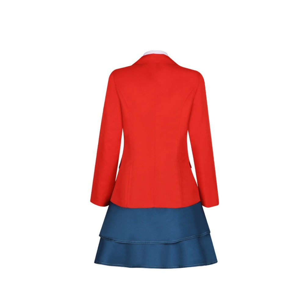 Rebelde TV Series School Uniform for Men and Women Students Cosplay Stage Performance Costume