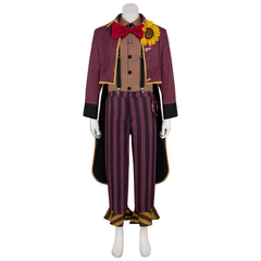 Dead by Daylight The Clown Kenneth Chase Cosplay Costume for Halloween Horror Role Play
