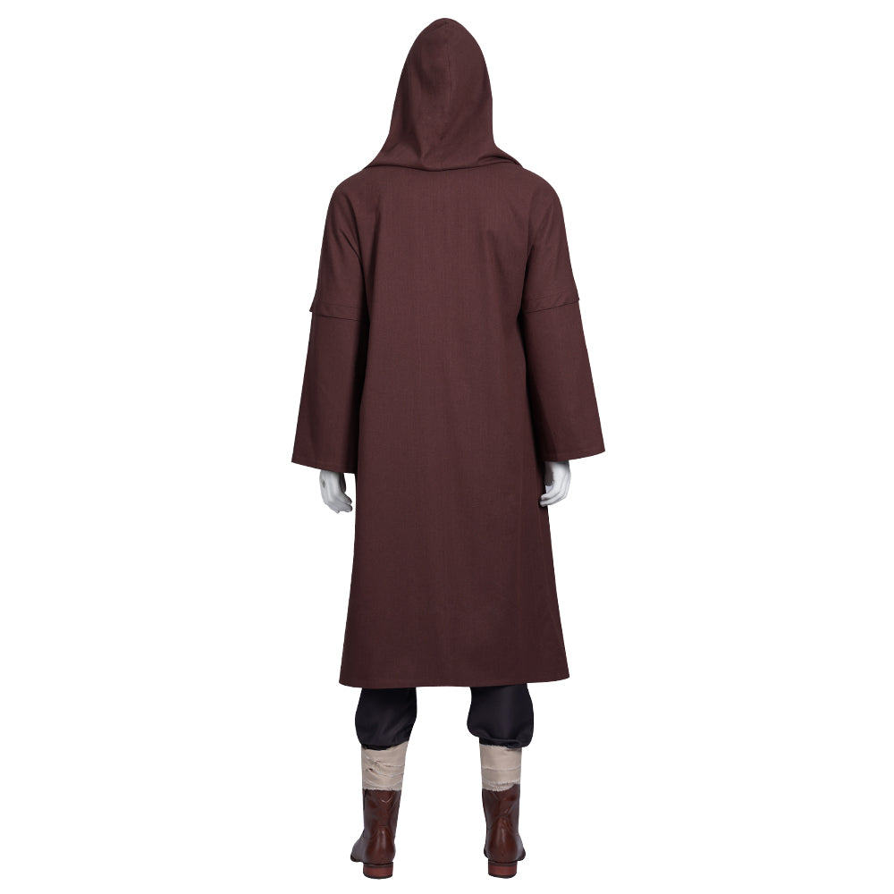 Halloweez Obi-Wan Kenobi 2022 Cosplay Costume Set for Men - Authentic Star Wars Jedi Outfit