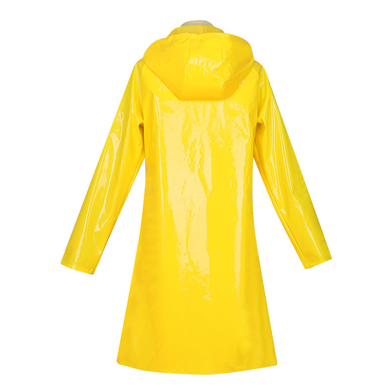 Coraline Cosplay Costume Caroline Full Set Yellow Raincoat Halloween Performance Suit for Women