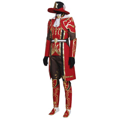 Costume de cosplay du mage rouge de Final Fantasy XI pour Halloween | Série de jeux de cosplay premium