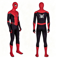 Spider‑Man Far From Home Cosplay Jumpsuit Custom for Halloween Comic‑Con