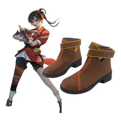 1552 Painting Jianghu: Tian Gang Qiao Er Cosplay Shoes for Anime Conventions and Performances - Halloweez