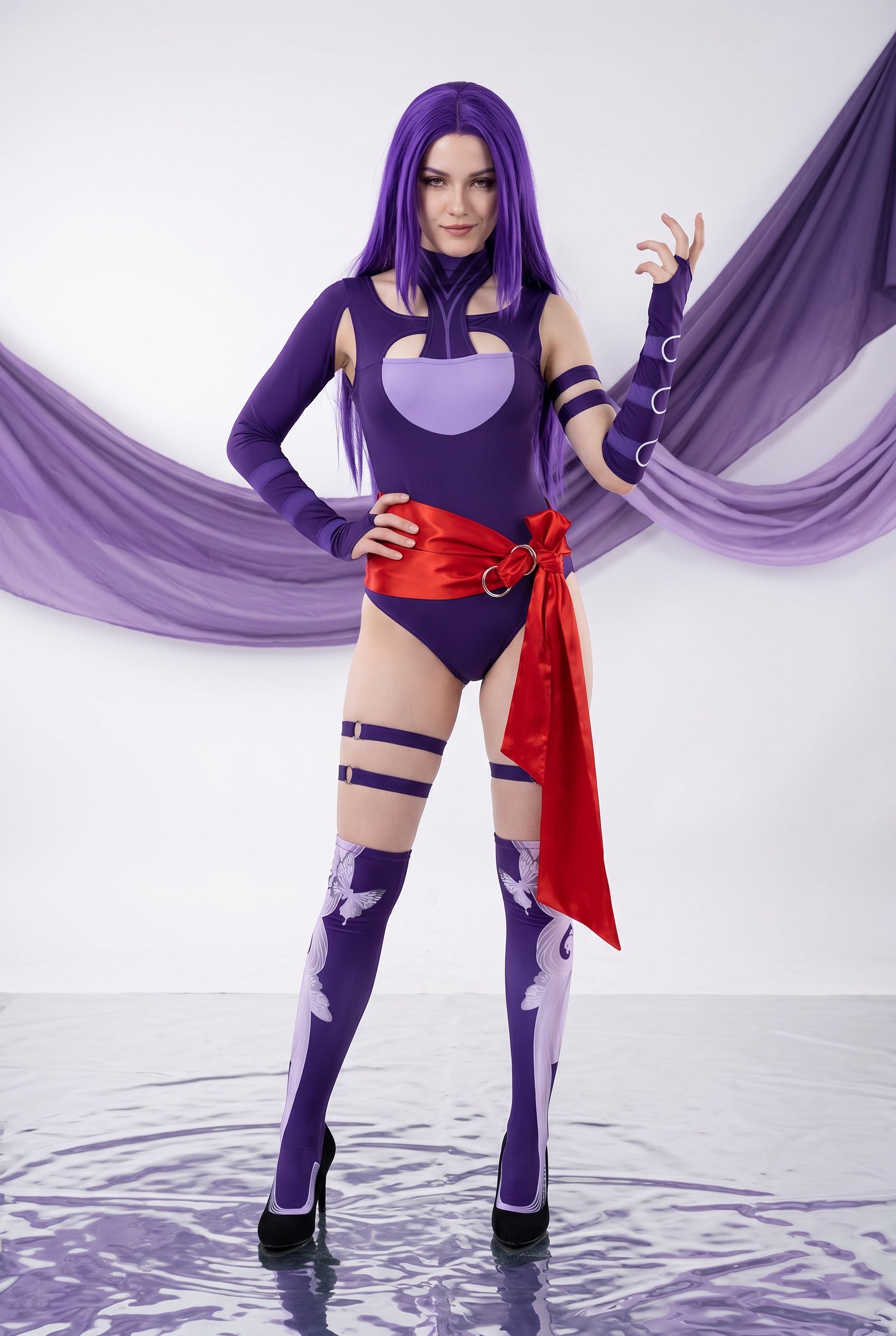 X-Men Psylocke Cosplay Costume - Halloweez