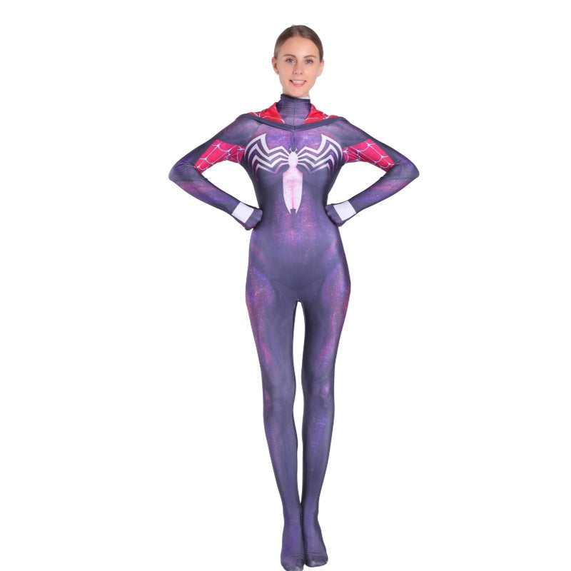 Spider-Gwen Cosplay Costume for Kids and Adults - Halloween Performance Suit - Halloweez