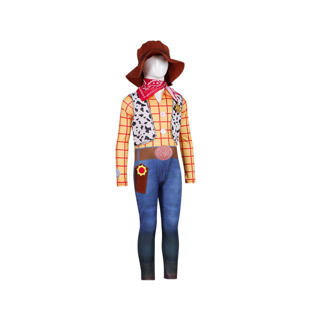 Children's Day Toy Story Costume Performance Outfit Cowboy Woody Children Cosplay Role Play Costume