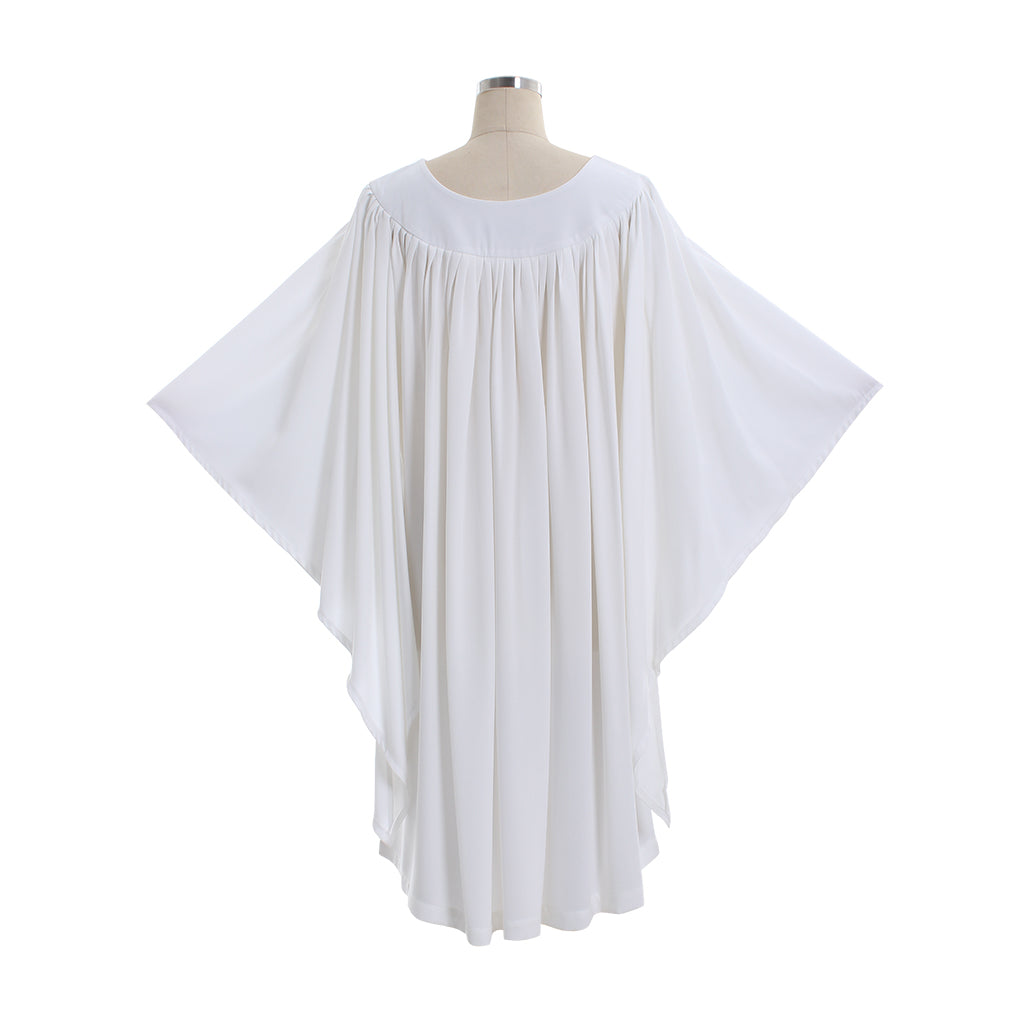 Elegant Women's Church ALB White Vestments Chasuble for Catholic Priests and Religious Occasions