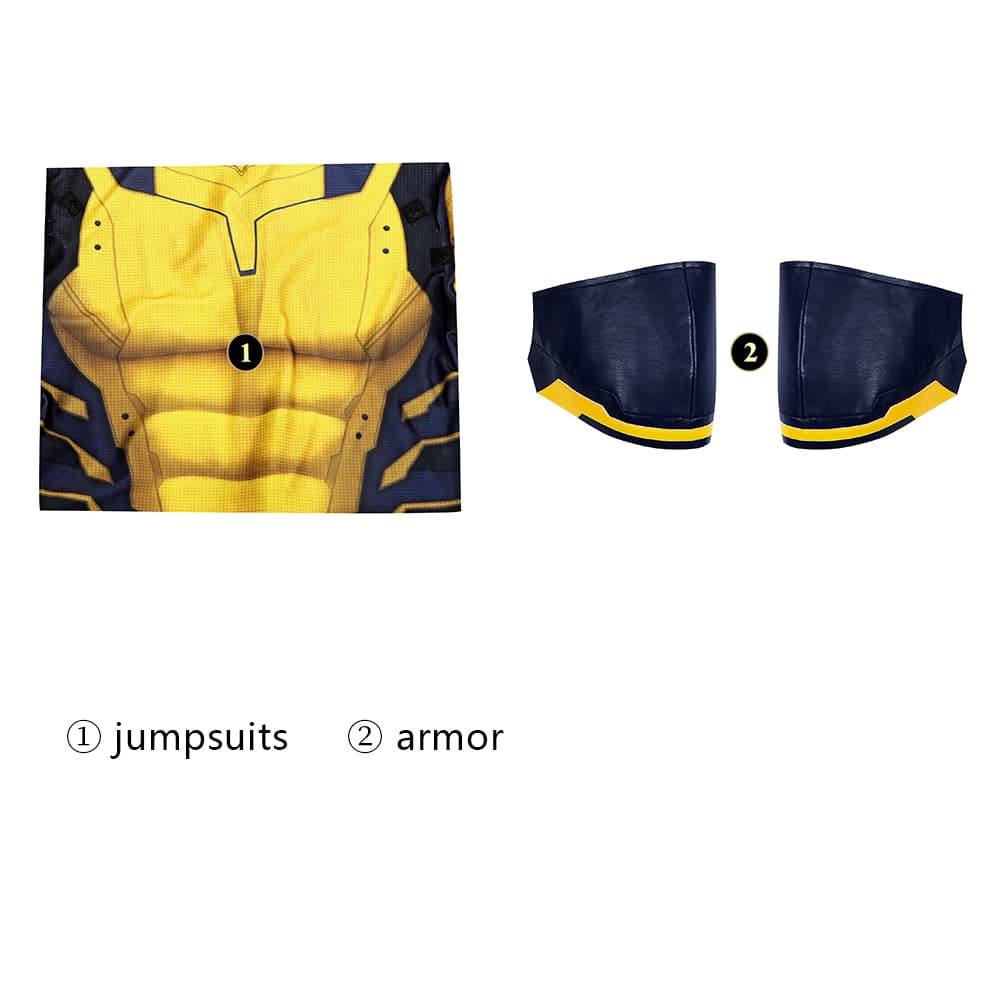 Deadpool 3 Wolverine Cosplay Costume - Movie Accurate Outfit - Halloweez