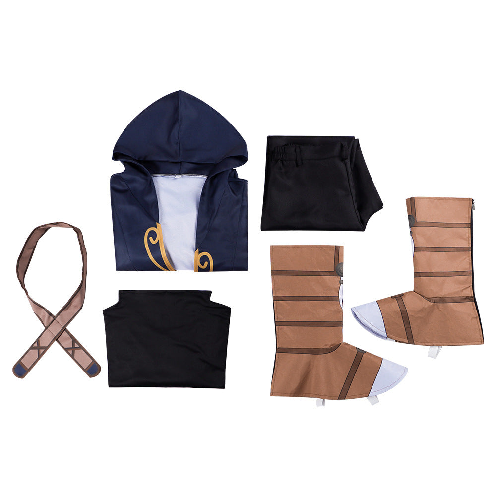 Material Collector's Isekai Travelogue Kamishiro Takeshi Cosplay Costume - Anime Character Roleplay Outfit for Conventions and Events - Halloweez