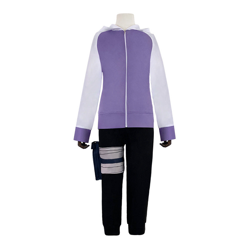 Naruto Hyuga Hinata Cosplay Costume Women's Full Set Clothing Performance Outfit - Halloweez