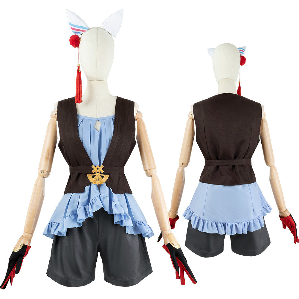 Uma Musume Katsuragi Ace Female Cosplay Costume Anime Game Suit - Halloweez