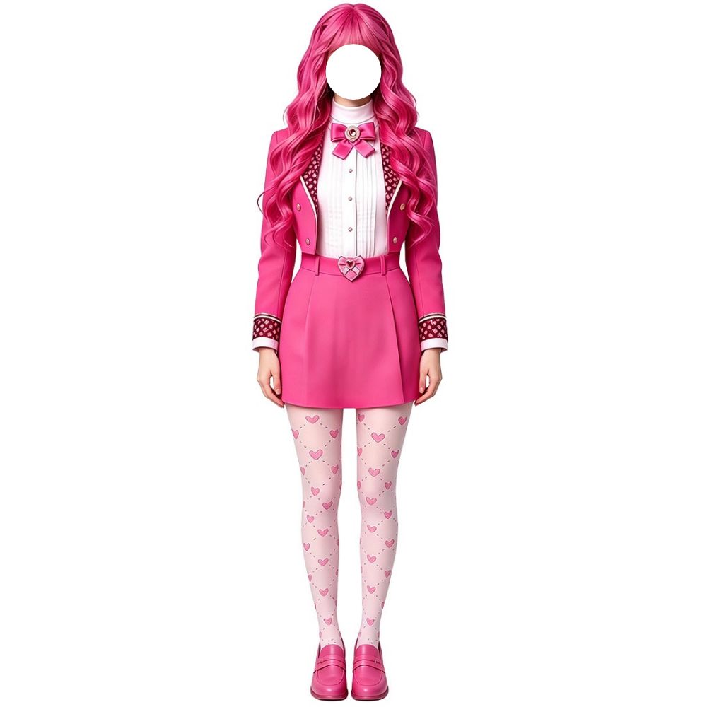 Descendants Rise of Red Cosplay Costume Custom for Halloween Expo