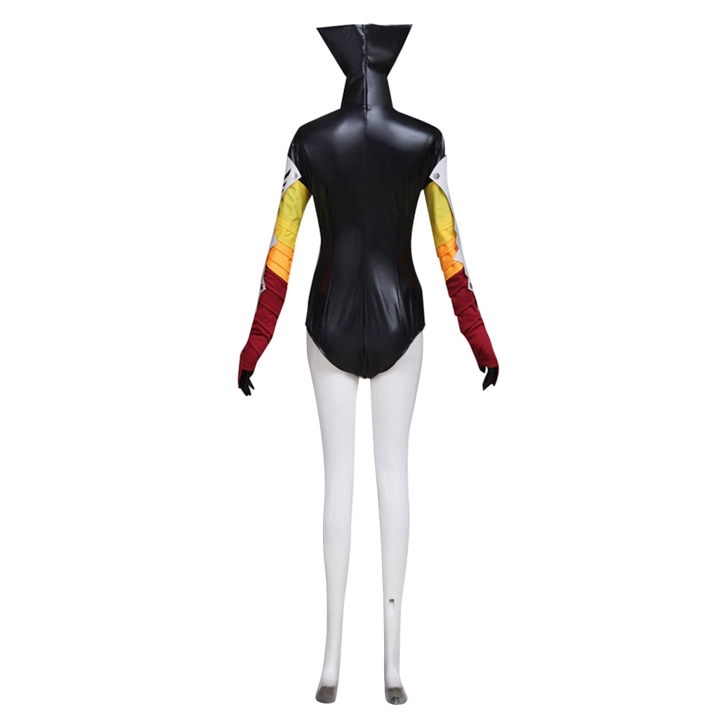 Halloweez Game Mercy Cosplay Outfit – Stylish Jumpsuit for Enthusiasts and Cosplay Gatherings