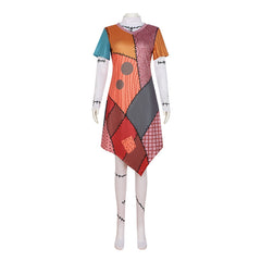 The Nightmare Before Christmas Sally Skellington Cosplay Costume for Halloween and Stage Performance