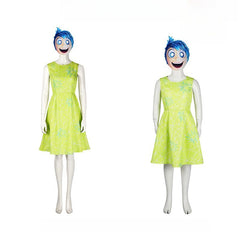Inside Out 2 Joy Cosplay Costume, Custom for Halloween & Cos‑Con