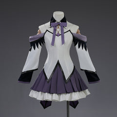 Puella Magi Madoka Magica: The Movie - Walpurgisnacht: Rising Homura Akemi Full Cosplay Costume Set - Halloweez