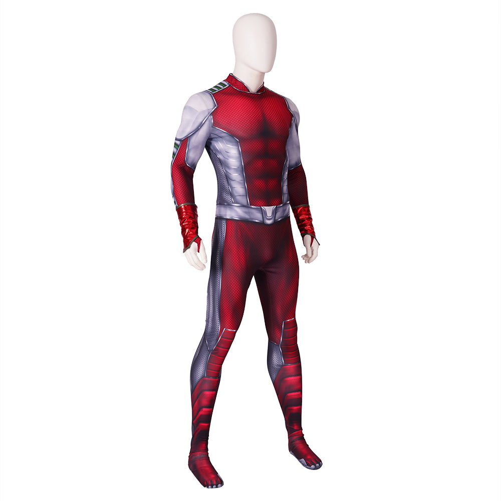 Halloweez Titans S4 Beast Boy Gar Logan Cosplay Spandex Suit - Embrace Your Inner Shape-Shifter