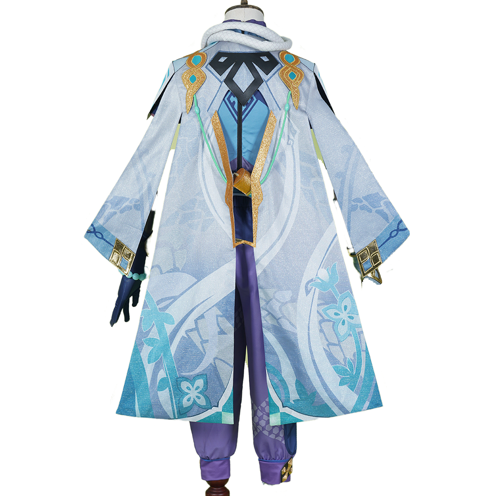 Halloweez Baizhu Cosplay Costume – Become the Enigmatic Character from Genshin Impact - Halloweez