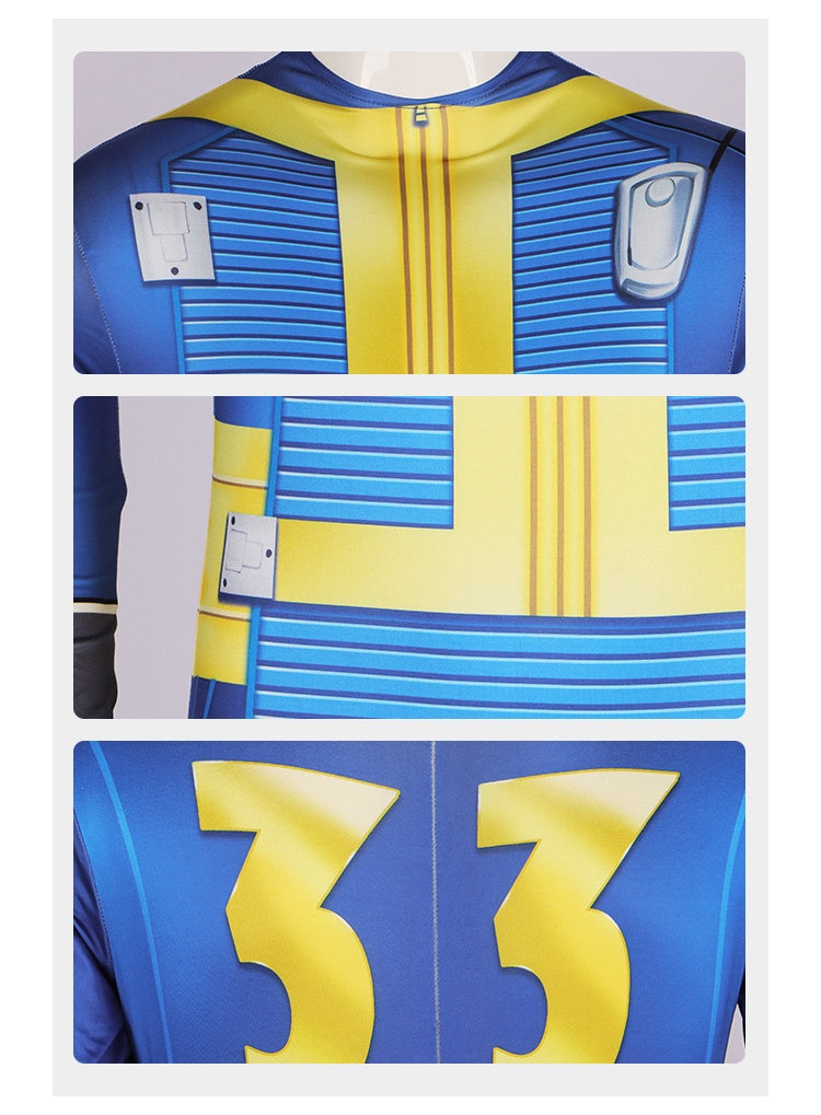 Fallout TV series cosplay costume Cooper Lucy real person same jumpsuit combat suit cosplay clothing