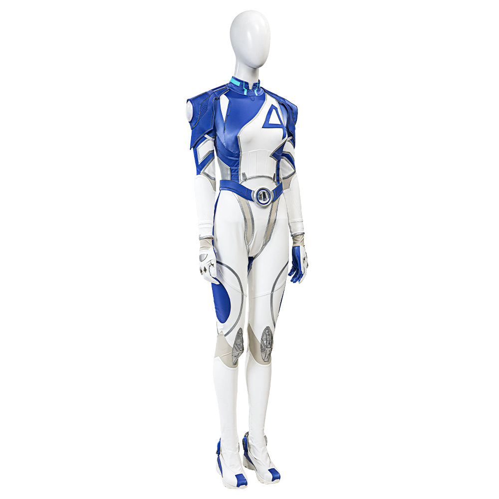 Invisible Woman Cosplay Outfit, Marvel Rivals Sue Storm Full Costume Women Role Play Suit for Game Cos - Halloweez