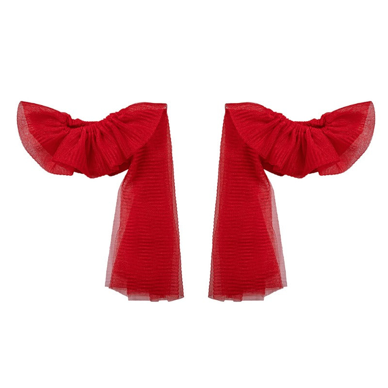 Halloweez Harley Quinn Red Dress Cosplay Costume Full Set for Halloween
