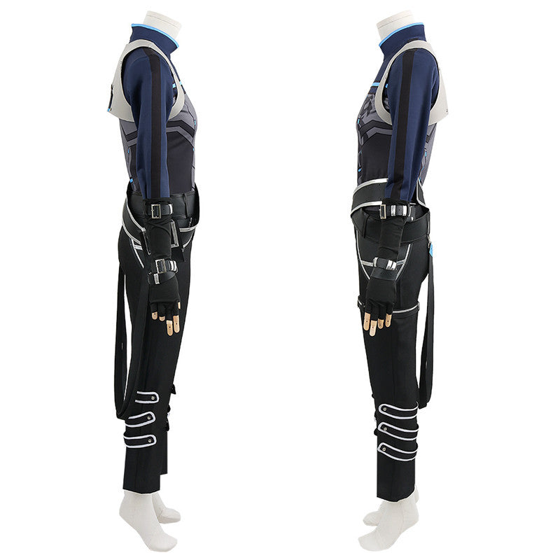Rainbow Club vtuber Aisia Clone Anniversary 2D Anime Costume Set - Perfect for Cosplay Enthusiasts - Halloweez