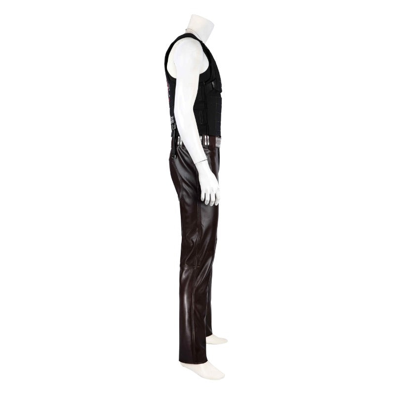 Halloweez Johnny Silverhand Cosplay Vest - Sleeveless Halloween Party Costume