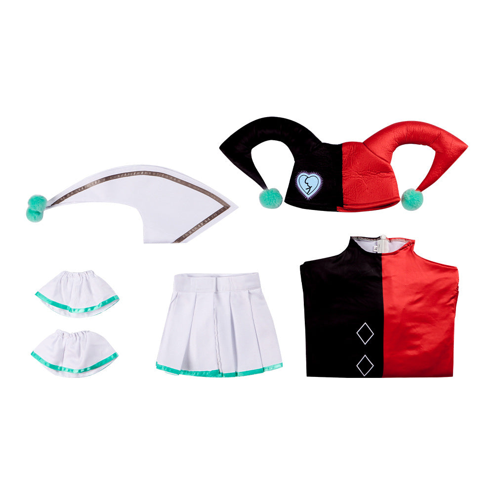 Eggy Party Stella the Wraith Clown Aba Cosplay Costume - Game Character Outfit - Halloweez