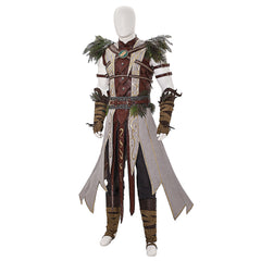 Baldur's Gate 3 Halsin Cosplay Costume | Deluxe Edition Druid Outfit for Men | Game Accurate Custom Made Set - Halloweez