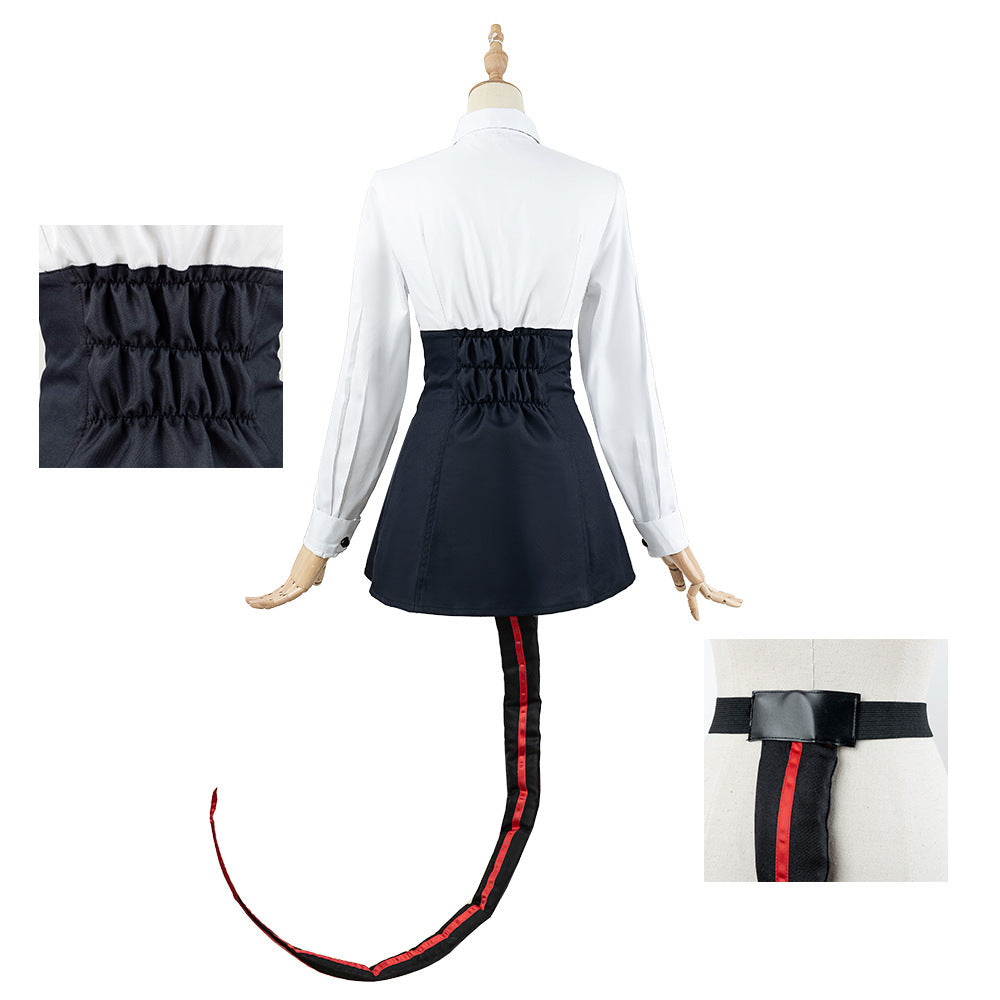 Blue Archive Hina Sorasaki Cosplay Costume Anime School Uniform Dress for Daily Wear - Halloweez