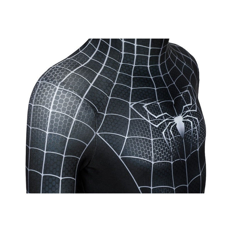 Halloweez Kids Venom Cosplay Costume - Spider-Man 3 3D Printed Suit